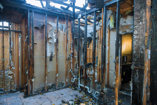 Professional Fire Damage Removal technician working in Florence, AZ